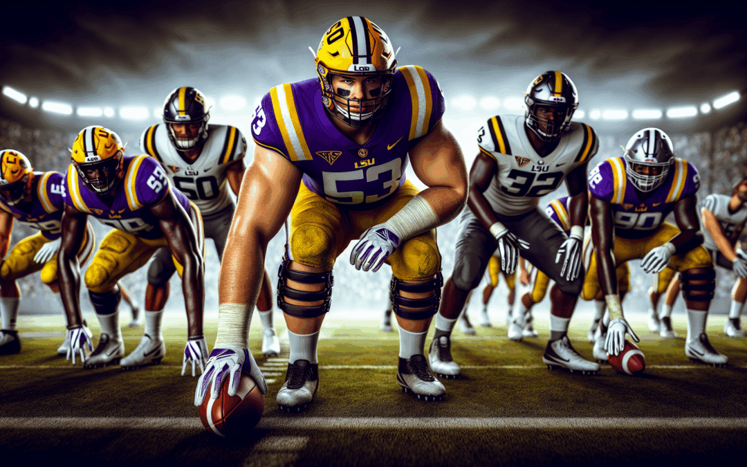 Dominating the Trenches: How Will Campbell Became the Unyielding Anchor of LSU’s Offensive Line and Transformed the Dynamics in the Battle of the Gridiron