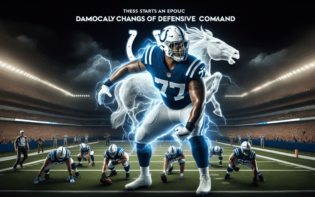 Colts Strengthen Forces with Powerhouse Acquisition: JT Tuimoloau Sets Sights on NFL Dominance as a Game-Changer in Indianapolis – Unleashing a New Era of Defensive Prowess